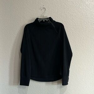 The American Outdoorsman Long Sleeve Ottoman Stripe Pull Over for Women Size M